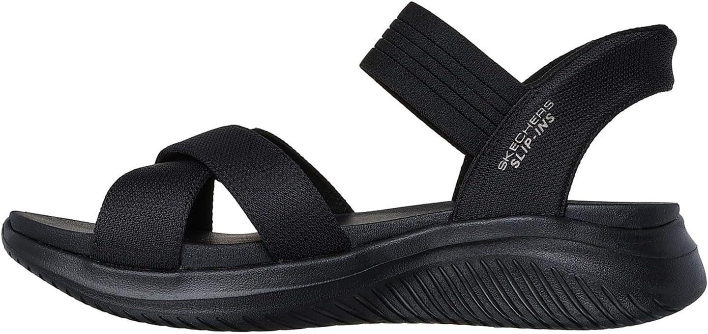 imageSkechers womens Ultra Flex 30 Never Netter Hands Free SlipinsBlack Mesh Gore