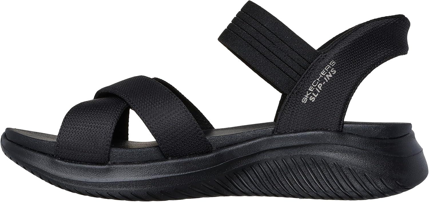 imageSkechers womens Ultra Flex 30 Never Netter Hands Free SlipinsBlackBlack