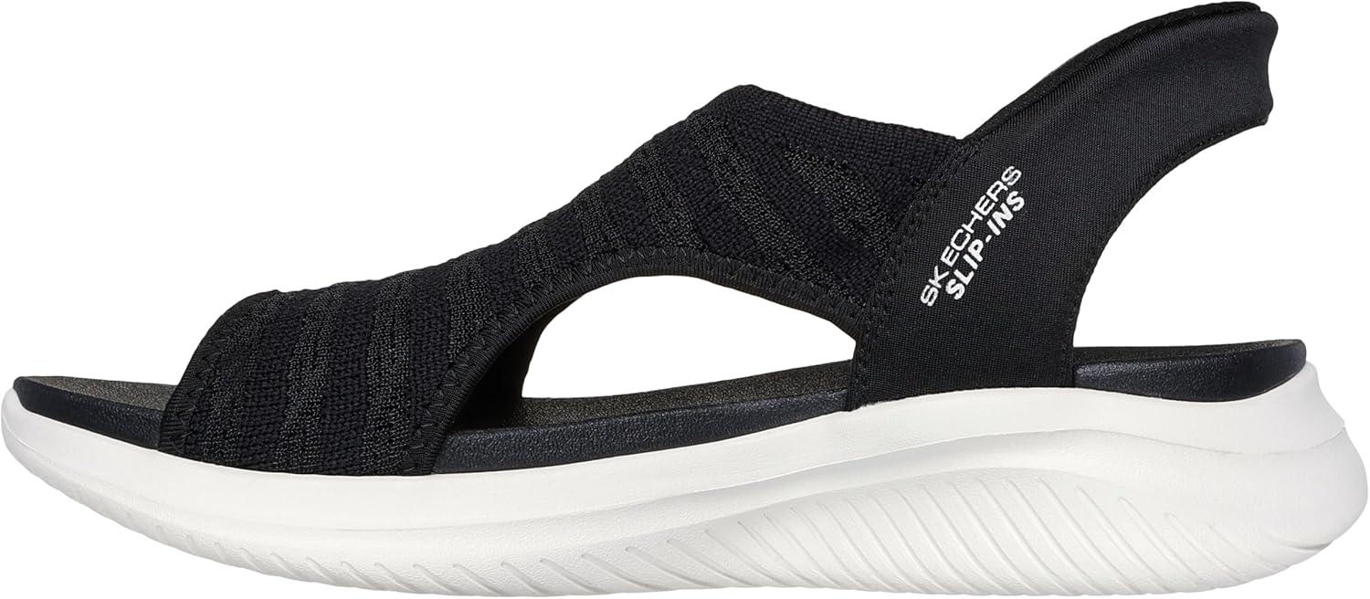 imageSkechers womens Ultra Flex 30 Sun Warmth Hands Free SlipinsBlack