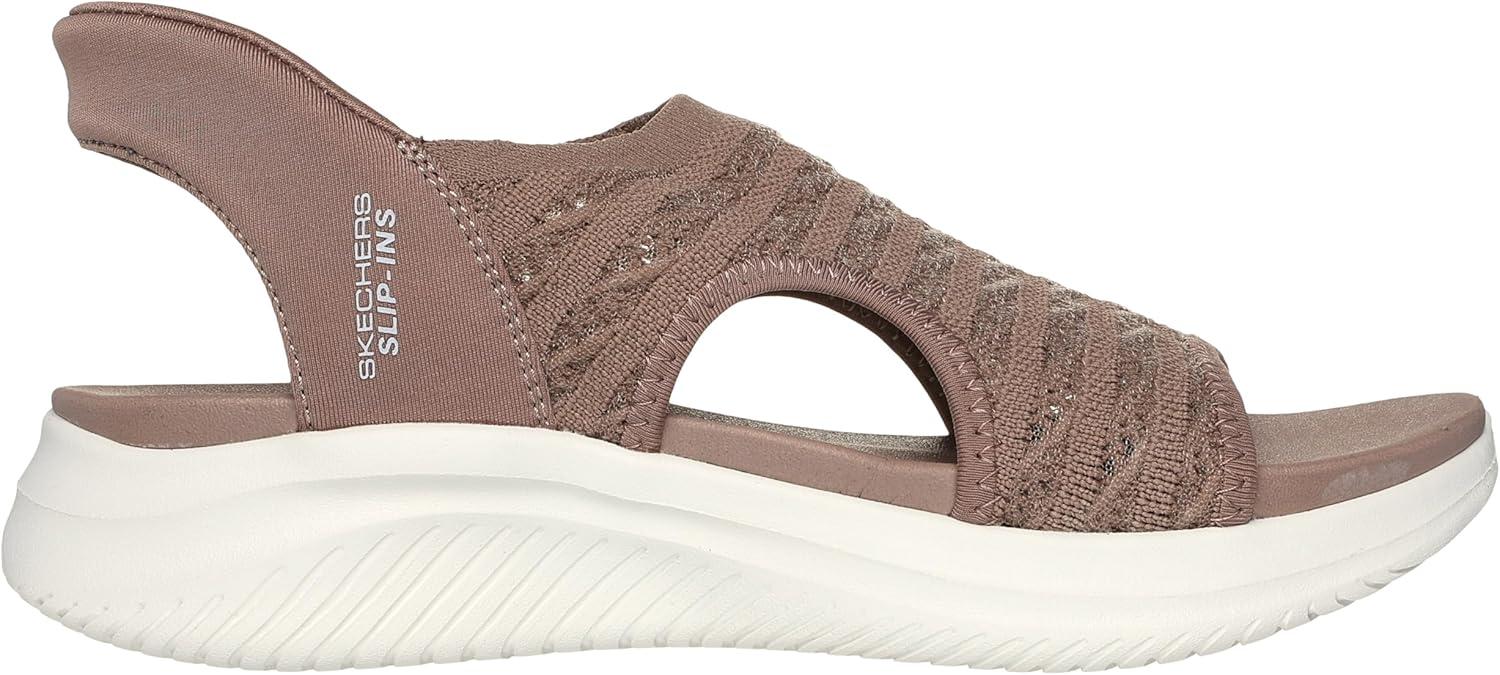 imageSkechers womens Ultra Flex 30 Sun Warmth Hands Free SlipinsMocha