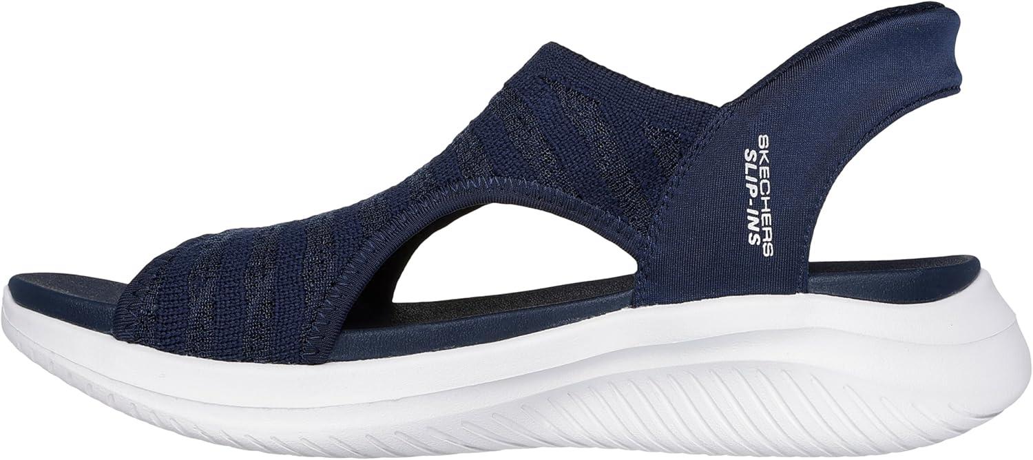 imageSkechers womens Ultra Flex 30 Sun Warmth Hands Free SlipinsNavy