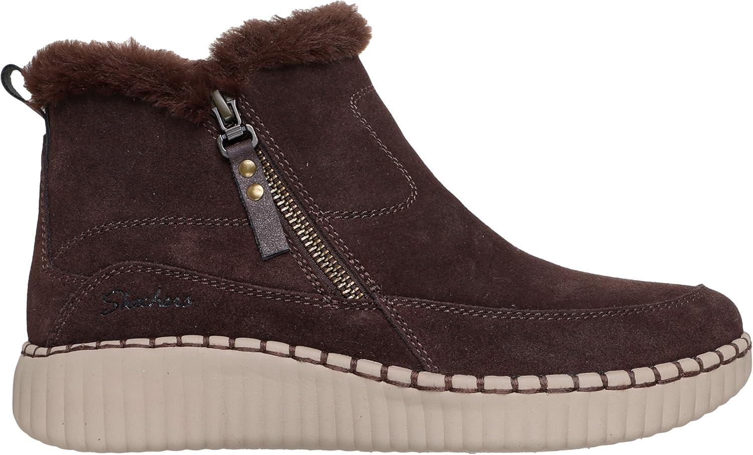 imageSkechers womens Wilshire Blvd Fresh ZipDark Brown