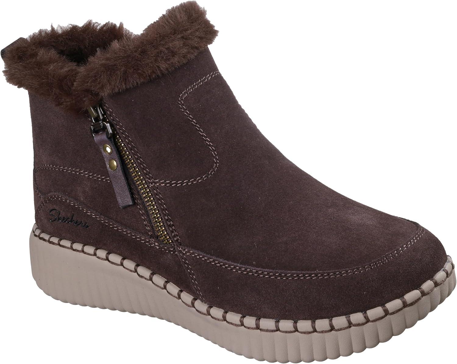imageSkechers womens Wilshire Blvd Fresh ZipDark Brown