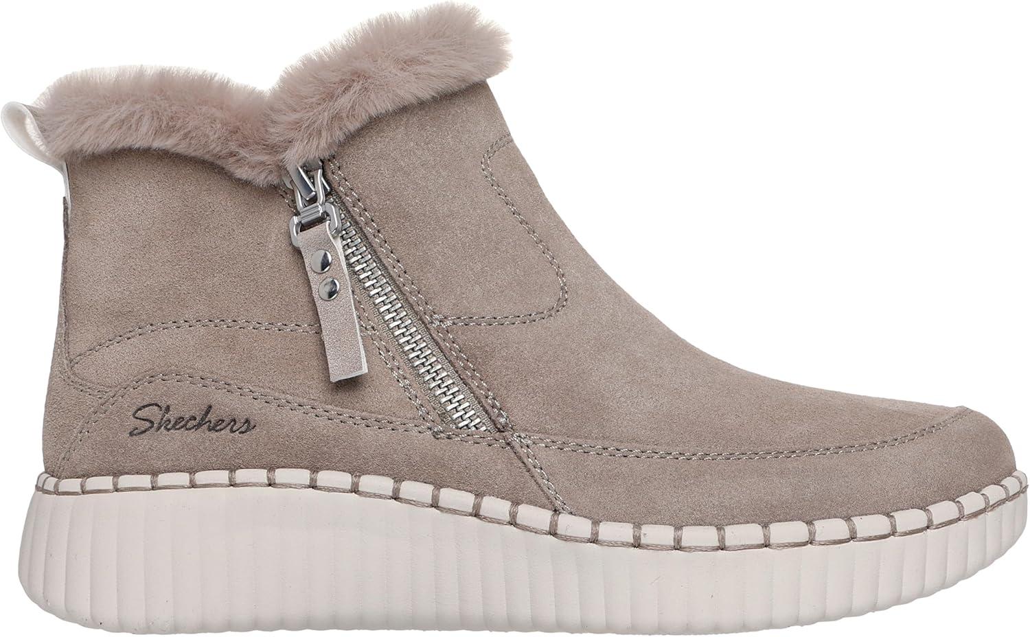 imageSkechers womens Wilshire Blvd Fresh ZipTaupe