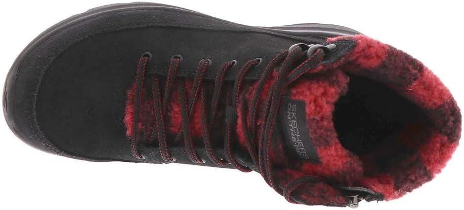 imageWomens Skechers On the GO Glacial Ultra Timber BootBlackRed