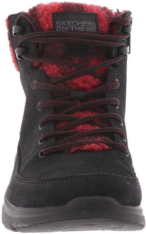 imageWomens Skechers On the GO Glacial Ultra Timber BootBlackRed