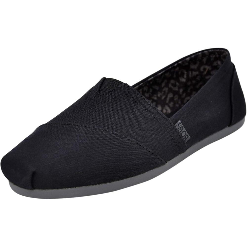 imageSkechers BOBS Womens Bobs PlushPeace ampamp LoveBlackCharcoal