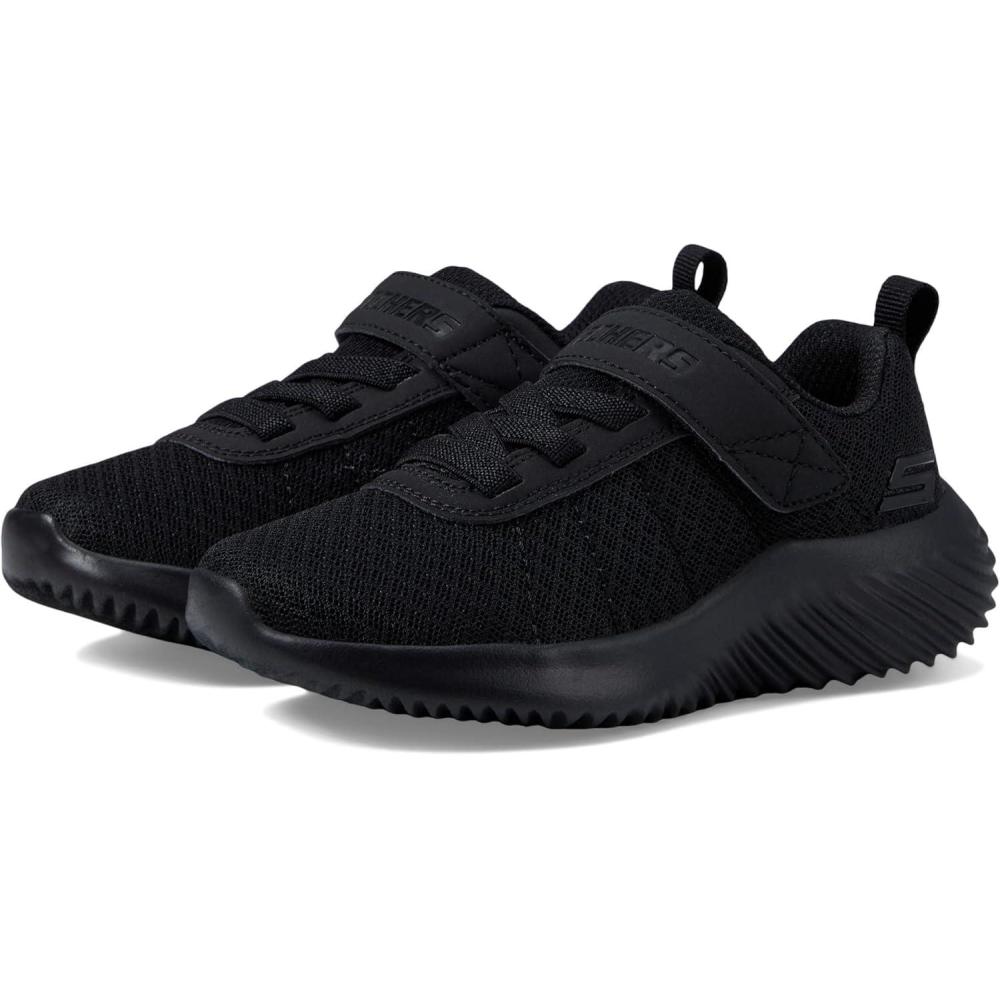 imageSkechers Boys Bounder Baronik Sneaker Little KidBlackBlack