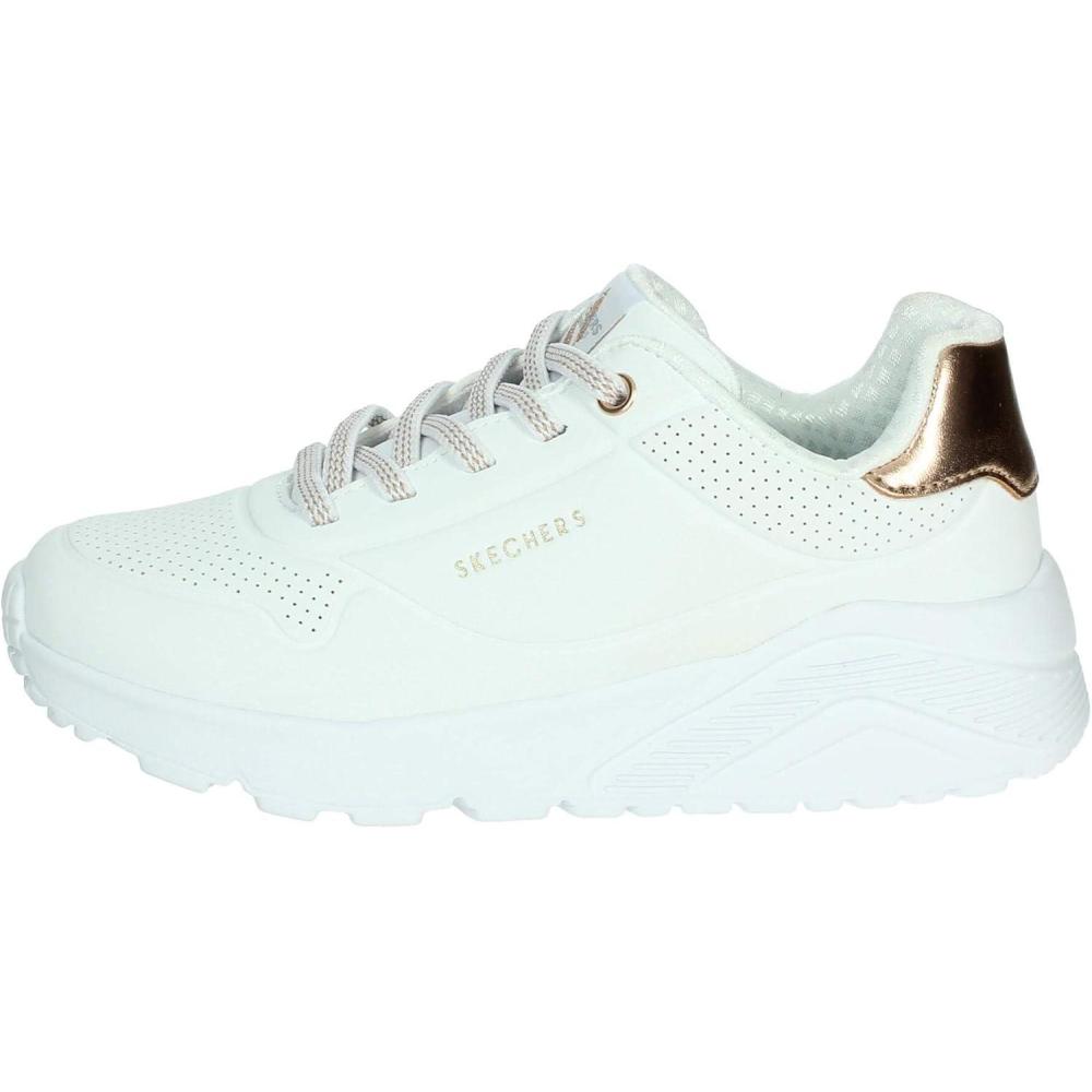 imageSkechers Girls Uno LiteMetallic ShimmersWhite