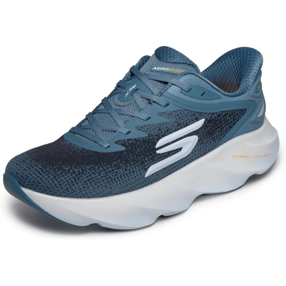 imageSkechers Mens Aero Burst Hands Free Slipins SneakerSlate