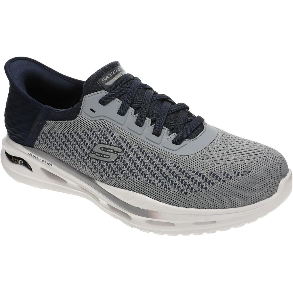 imageSkechers Mens Arch Fit Orvan DrexGreyNavy