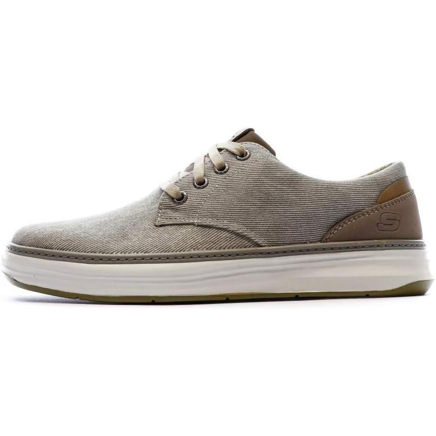 imageSkechers Mens Ederson Moreno Canvas Oxford ShoeKhaki
