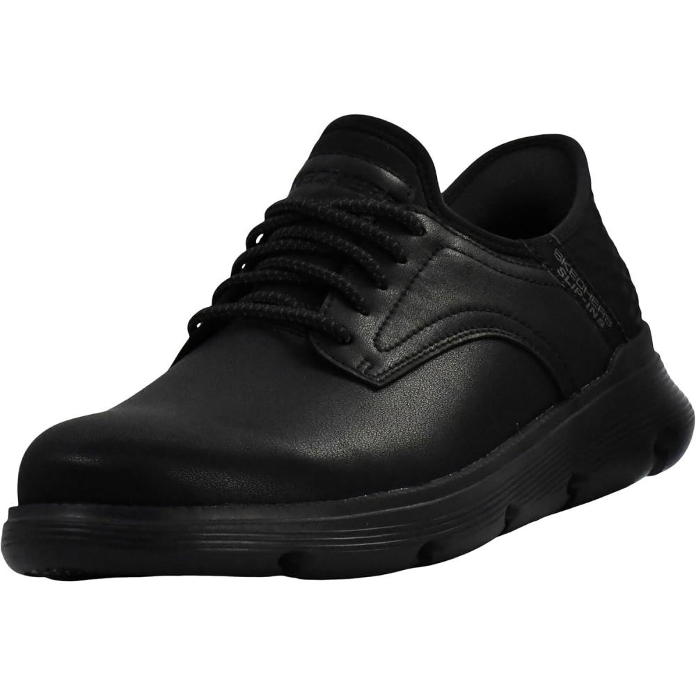 imageSkechers Mens Garza Gervin SlipOn ShoesBlack