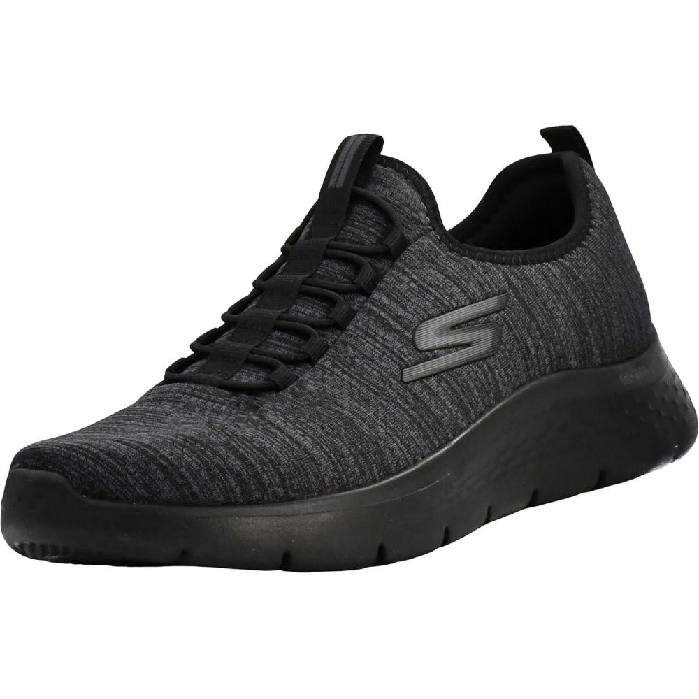 imageSkechers Mens Gowalk Flex SlipOn Walking ShoesBlackCharcoal