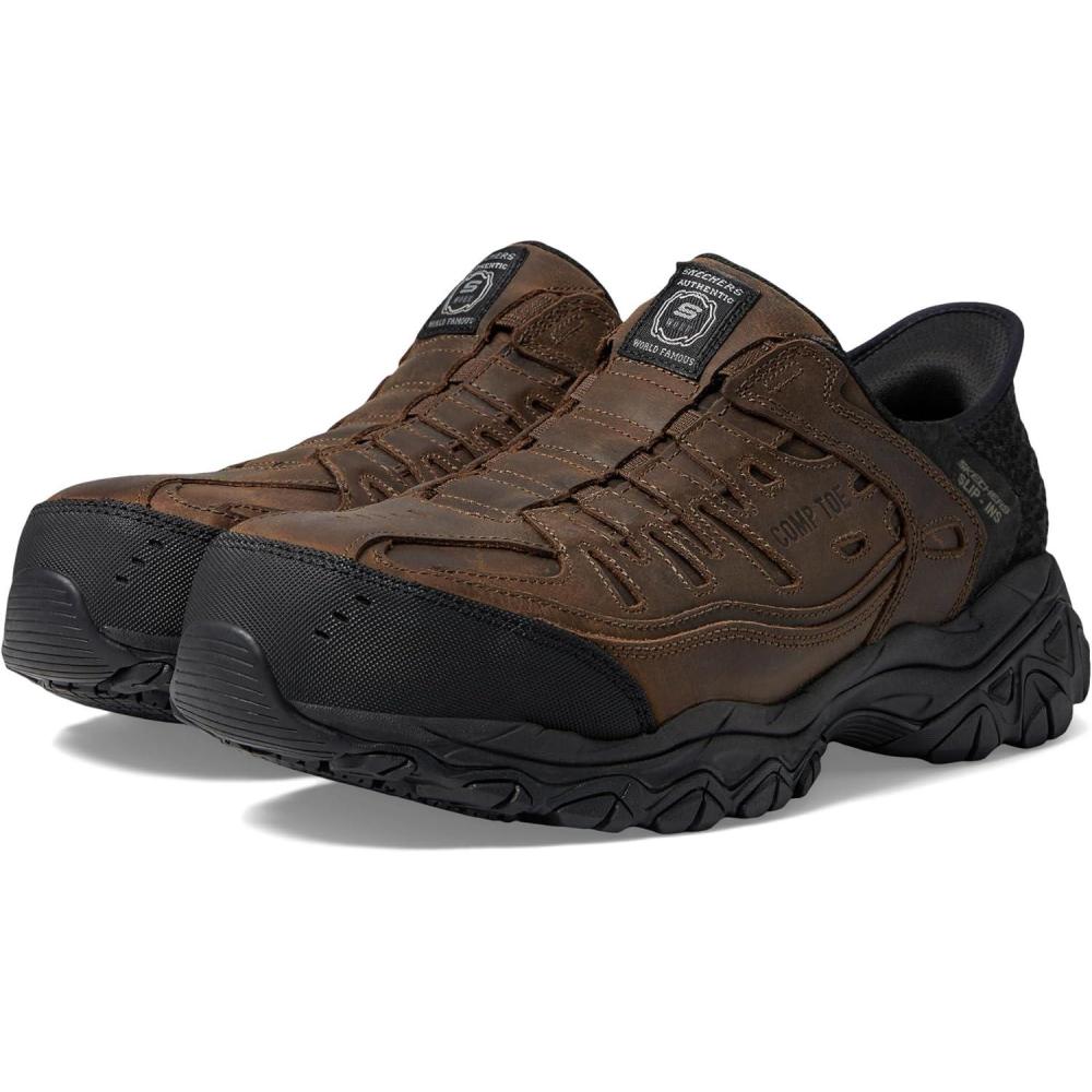 imageSkechers Mens Holdredge Ryker Hands Free SlipinBrown