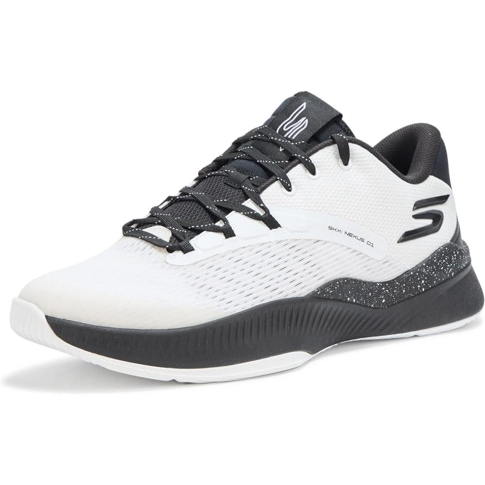 imageSkechers Mens Mens Basketball Skx NexusWhiteBlack