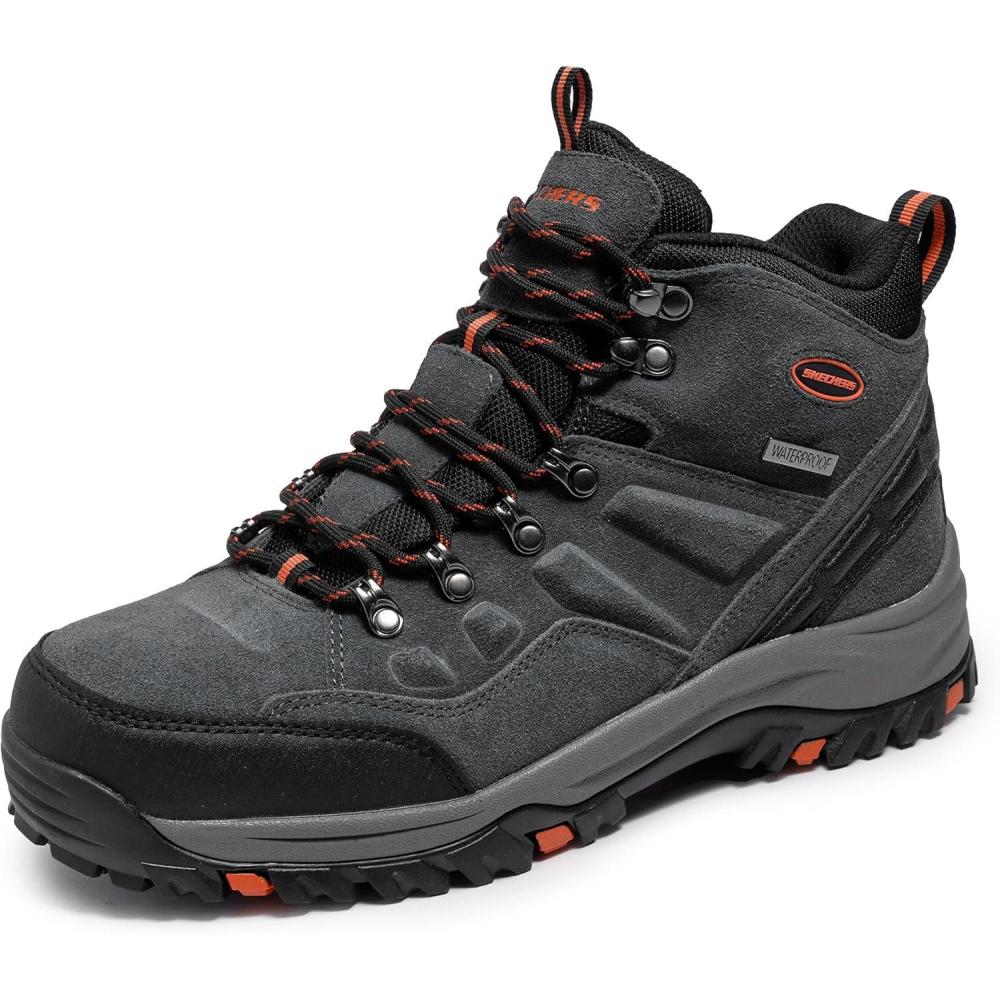 imageSkechers Mens Relment Pelmo Hiking BootsGrey