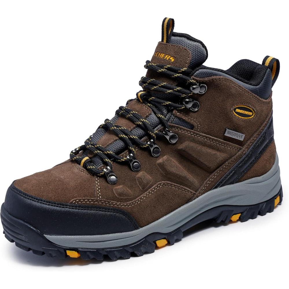 imageSkechers Mens Relment Pelmo Hiking BootsKhaki