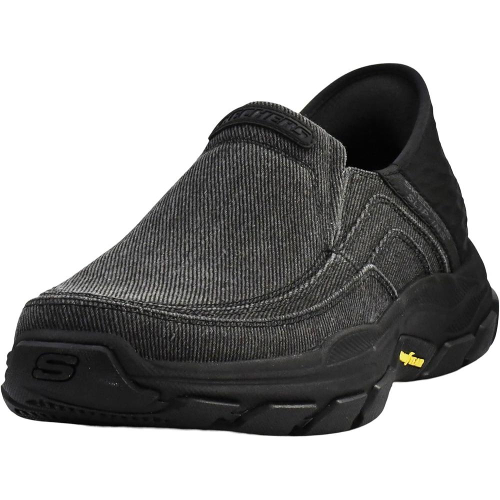imageSkechers Mens Respected Holmgren SlipinBlackBlack