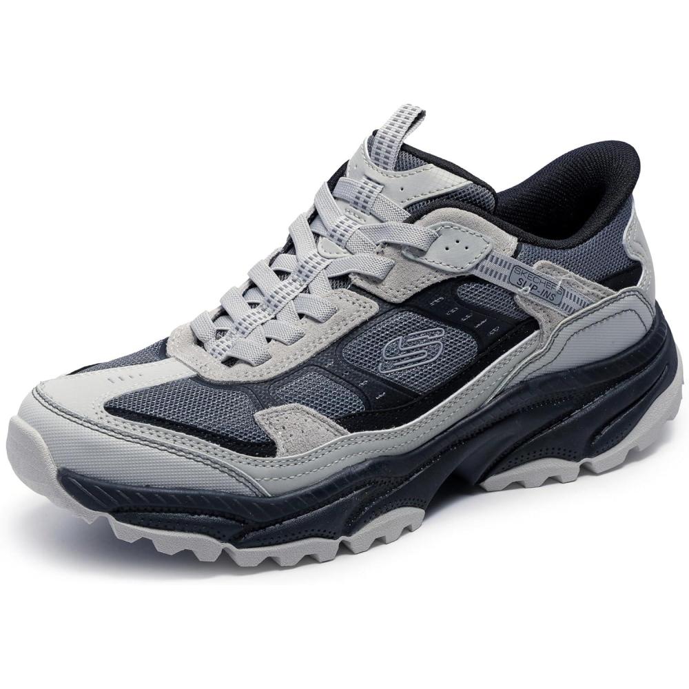 imageSkechers Mens Slipins Vigor at SneakerGrayBlack