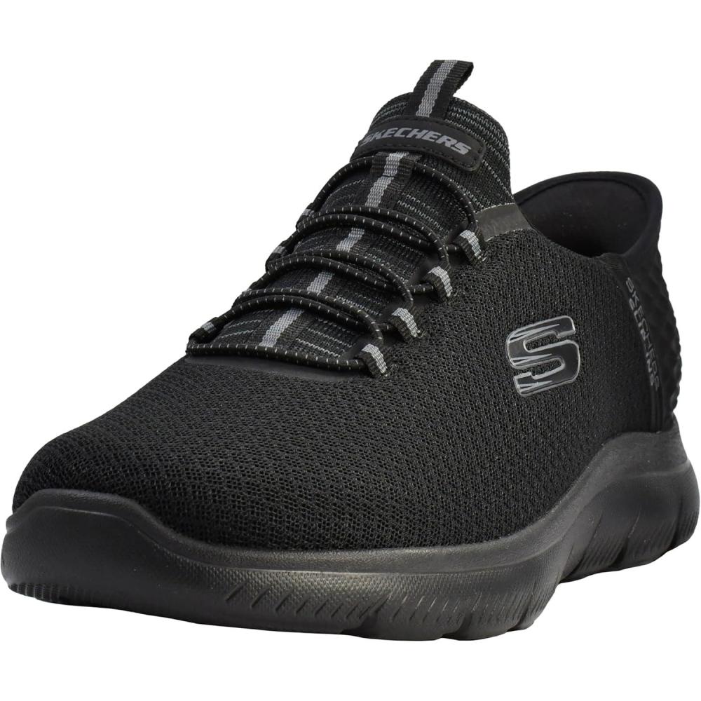 imageSkechers Mens Summits Hight Range Slipin SneakerBlackBlack