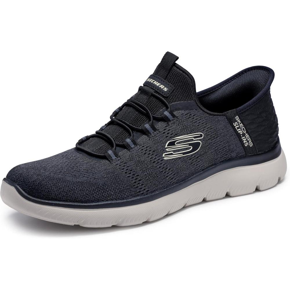 imageSkechers Mens Summits Key Pace Hands Free Slipin ShoesBlack