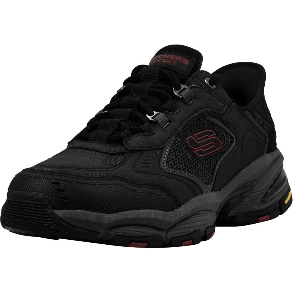 imageSkechers Mens Vigor 30 Drafting Hands Free SlipinBlackGrey