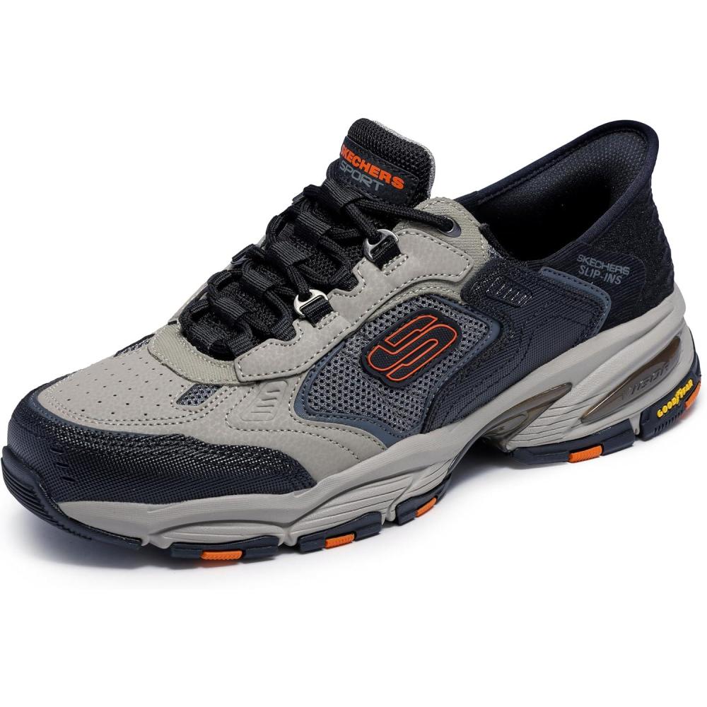 imageSkechers Mens Vigor 30 Drafting Hands Free SlipinTaupeBlack