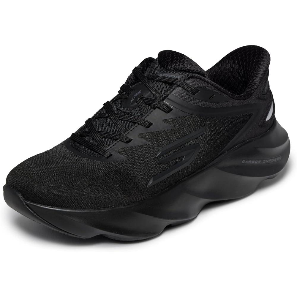 imageSkechers Womens Aero Burst Hands Free Slipins SneakerBlackBlack