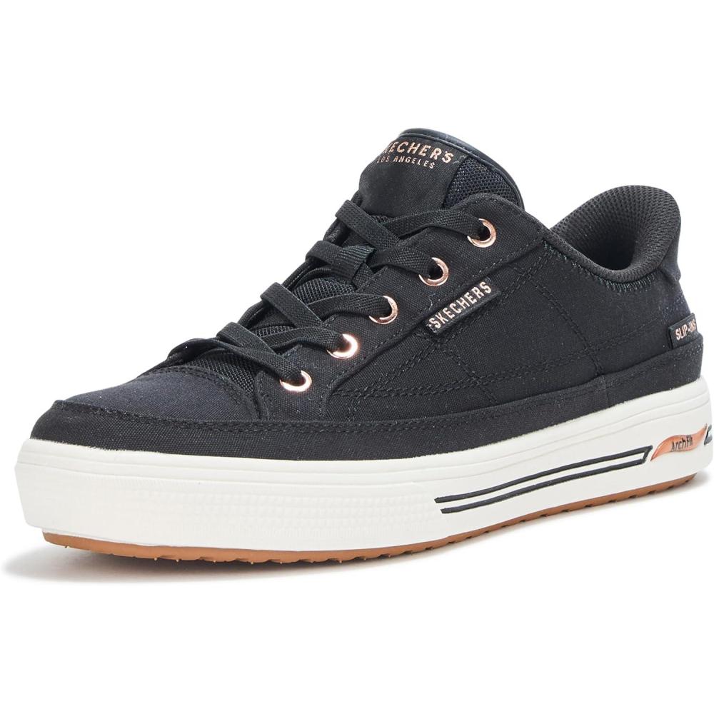 imageSkechers Womens Arch Fit Arcade Arcata SneakersTrue Black