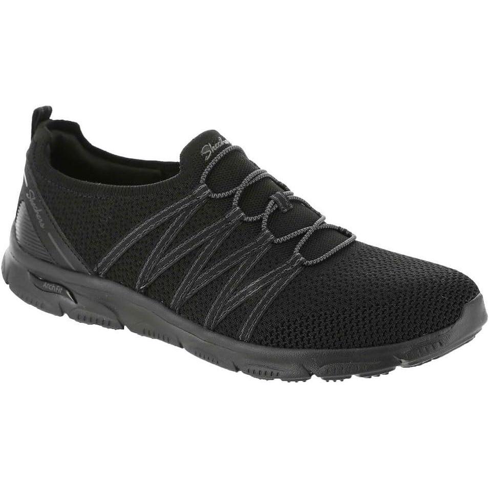 imageSkechers Womens Arch Fit Sunny Creative PassBlack