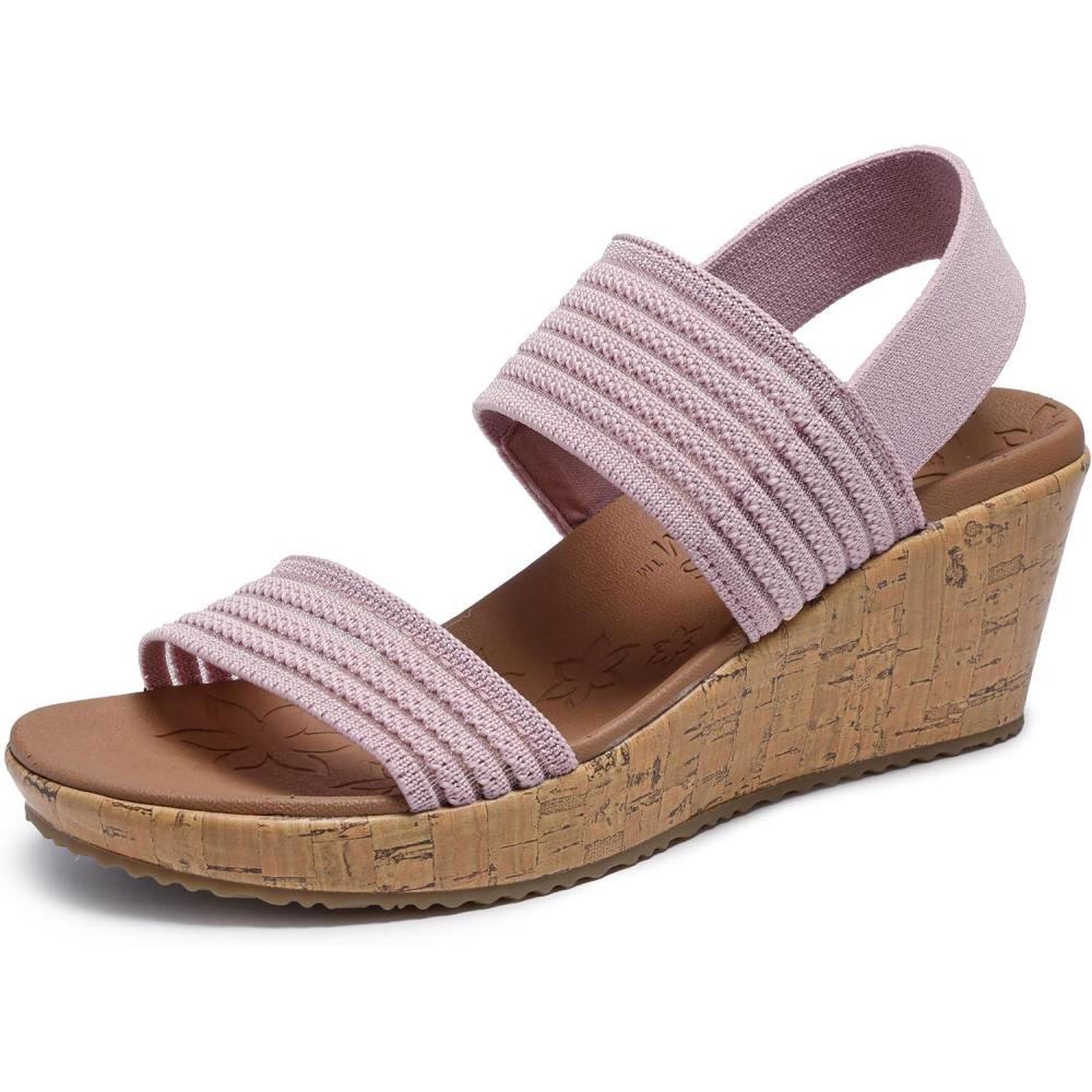 imageSkechers Womens Beverlee Sheer LuckSneakerPink