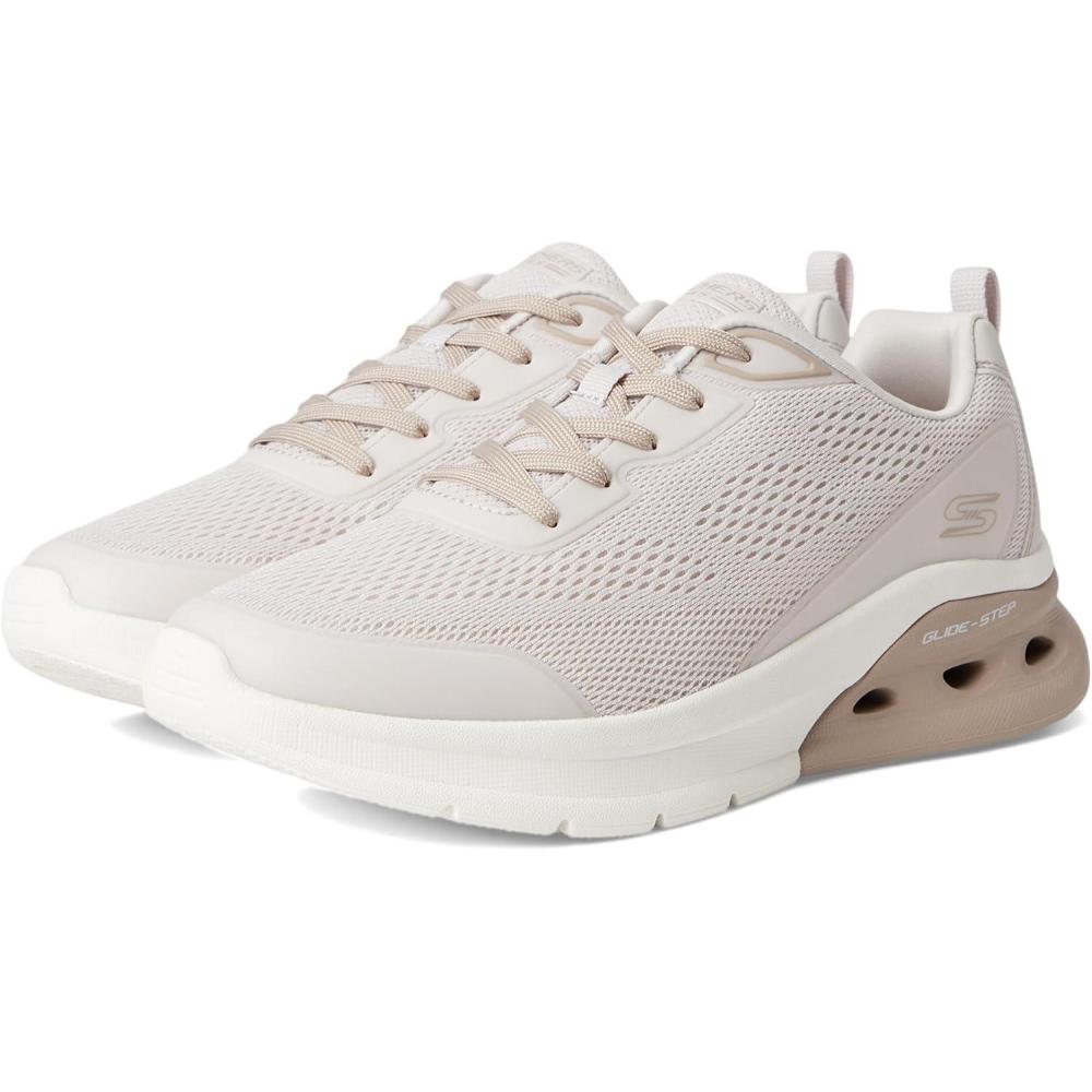 imageSkechers Womens Bobs Glide Step Arc Waves 20 Now inTan