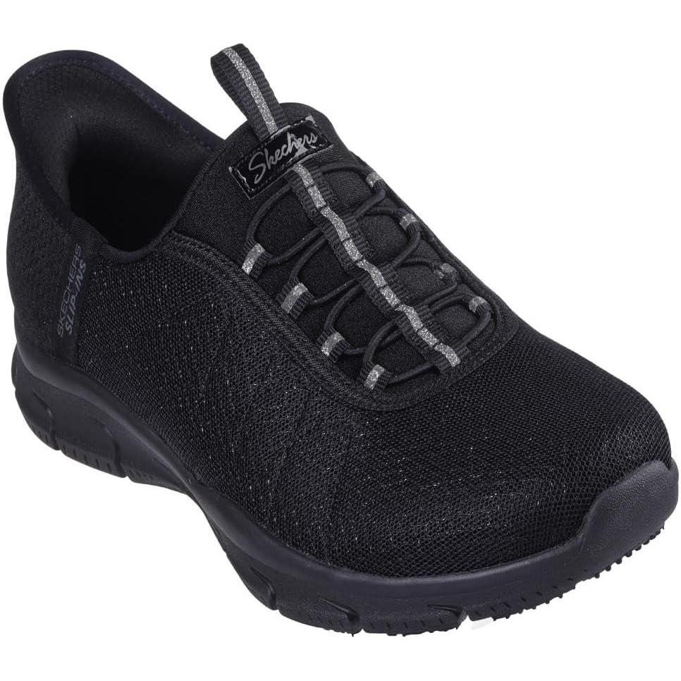 imageSkechers Womens Brilliance Night Shift Hands Free SlipinsBlack