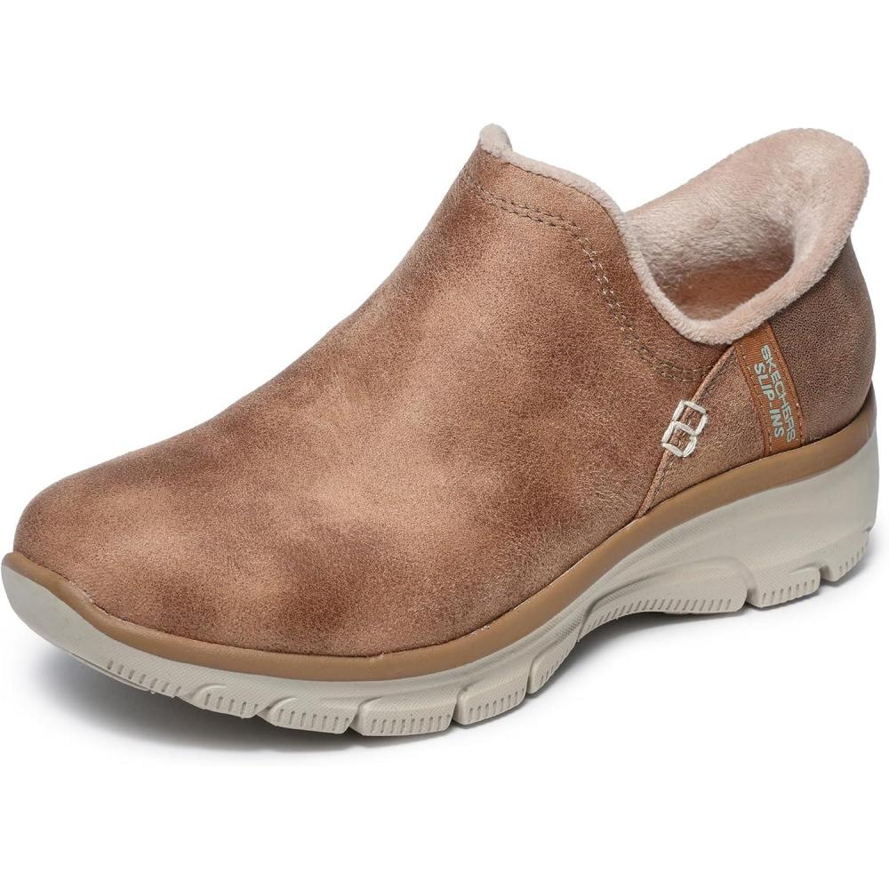 imageSkechers Womens Easy Going Modern Hour Hands Free Slipins Ankle BootsTan