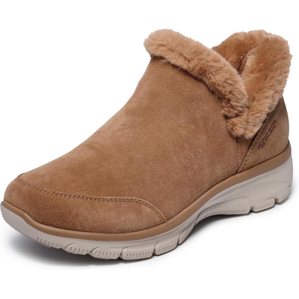 imageSkechers Womens Easy GoingFall Feeling Hands Free Slipins Ankle BootChestnut