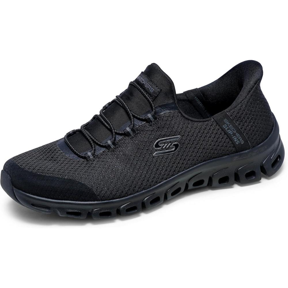 imageSkechers Womens GlideStep Pursuit Hands Free SlipinsBbk