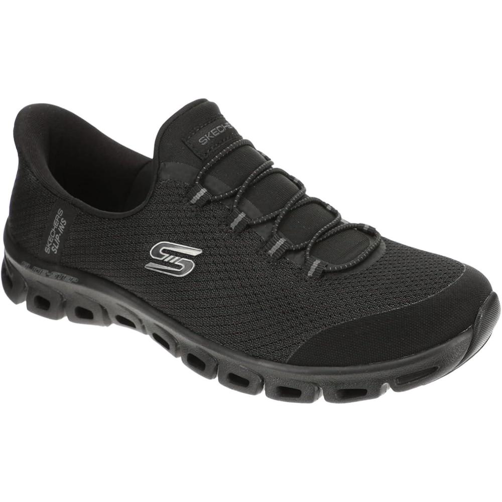 imageSkechers Womens GlideStep Pursuit Hands Free SlipinsBbkblackBlack