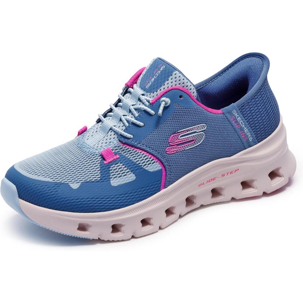 imageSkechers Womens GlideStep Pro Hands Free SlipinsSltpslateTaupe