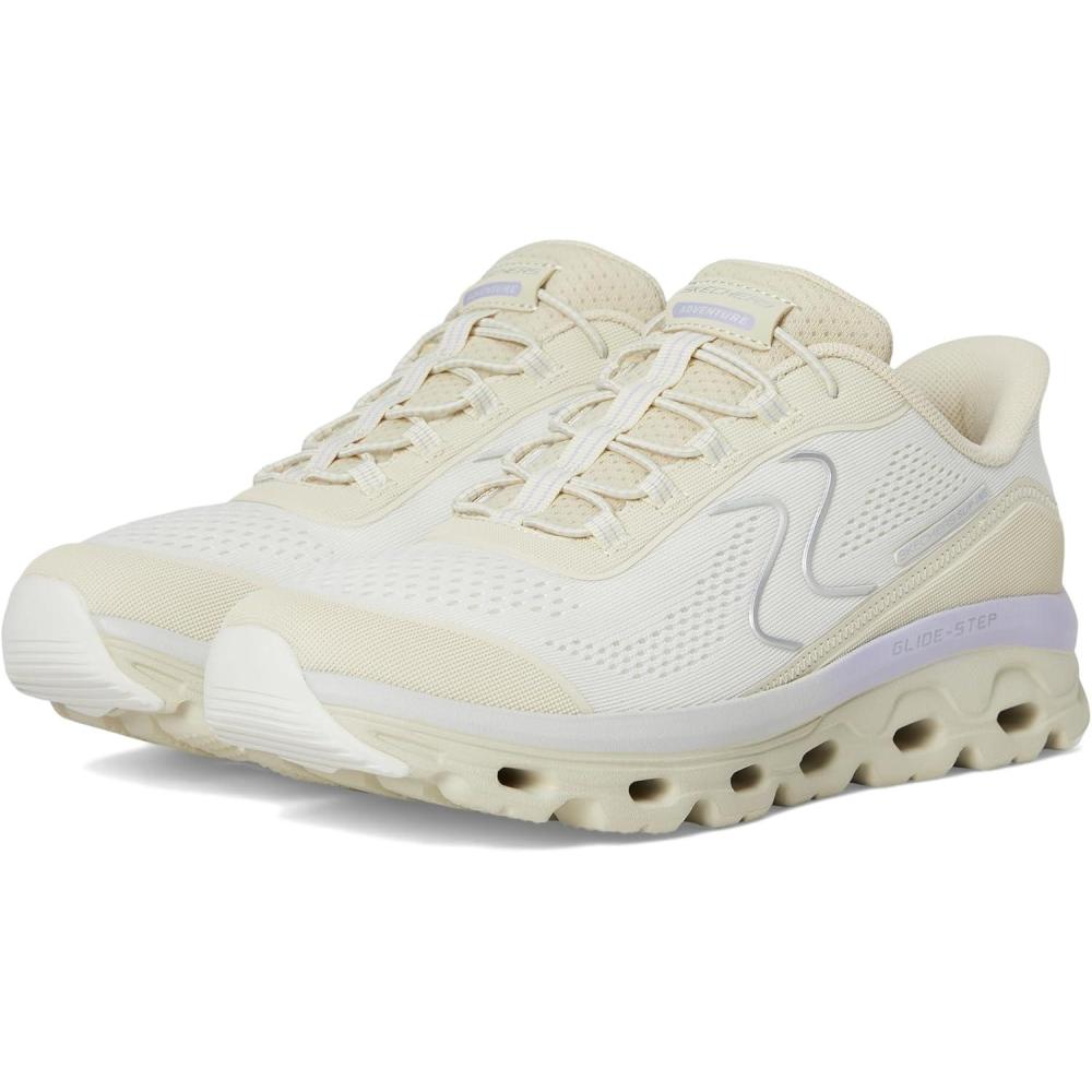 imageSkechers Womens GlideStep Sole Hands Free SlipinsNtprnaturalPurple