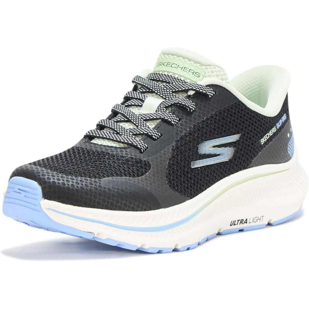 imageSkechers Womens Go Run Consistent 20 Captiva Hands Free SlipinsBlackMint