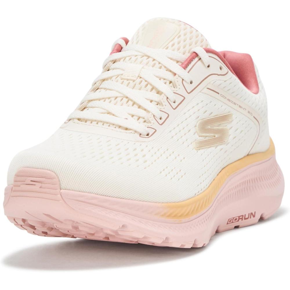 imageSkechers Womens Go Run Consistent 20 MileNaturalPink