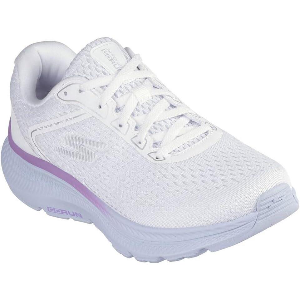 imageSkechers Womens Go Run Consistent 20 MileWbl White