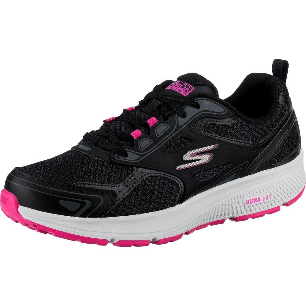 imageSkechers Womens Go Run Consistent SneakerBlackPink