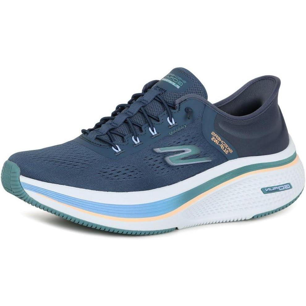 imageSkechers Womens Go Run Elevate 20 Banyan Hands Free SlipinsNavyTeal