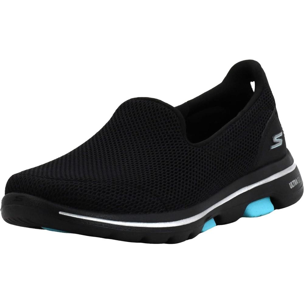 imageSkechers Womens Go Walk 515943BlackAqua