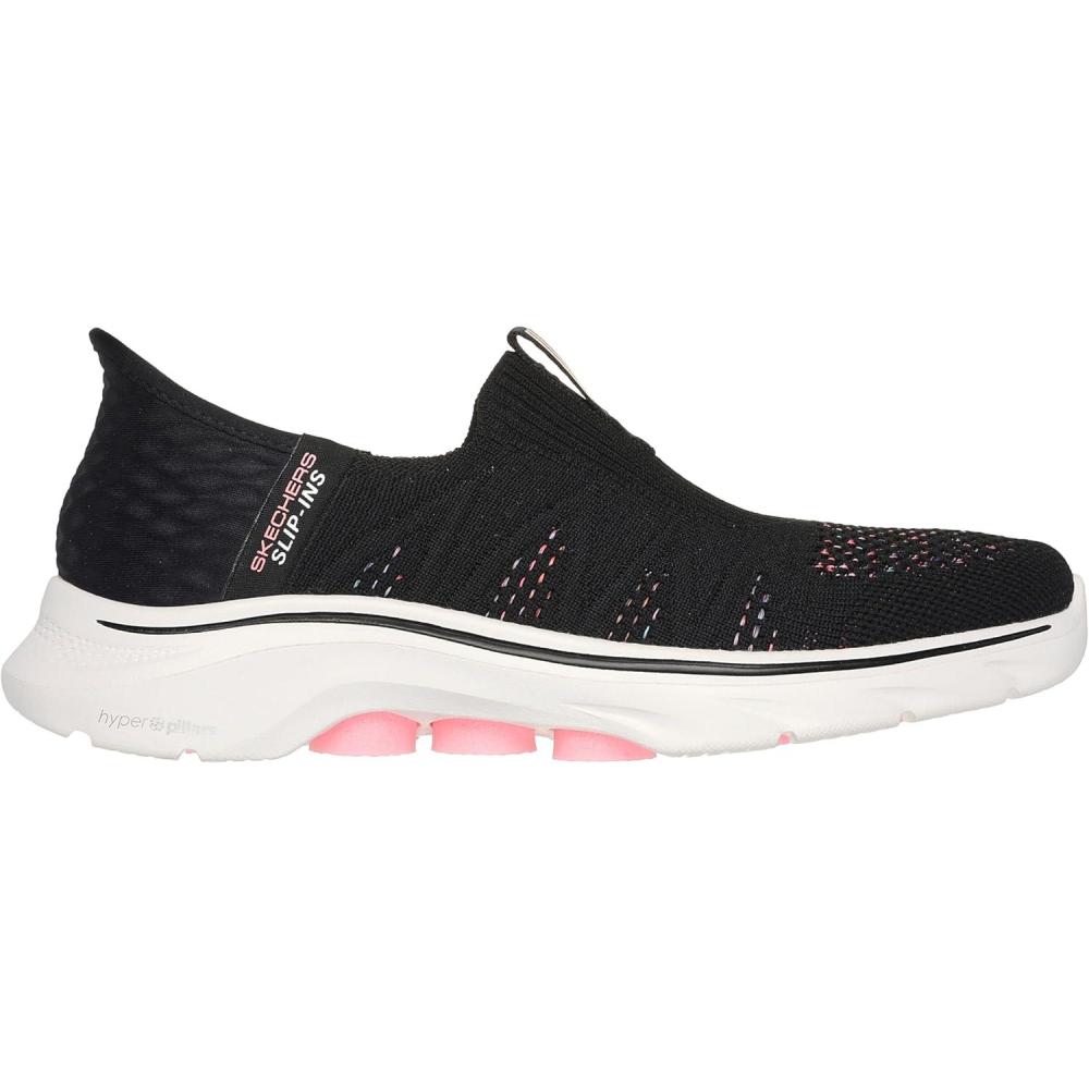 imageSkechers Womens Go Walk 7 City Lights Hands Free SlipinsBlackMulti