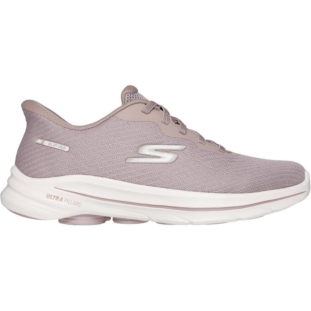 imageSkechers Womens Go Walk 8 Nadia Hands Free SlipinsTaupe