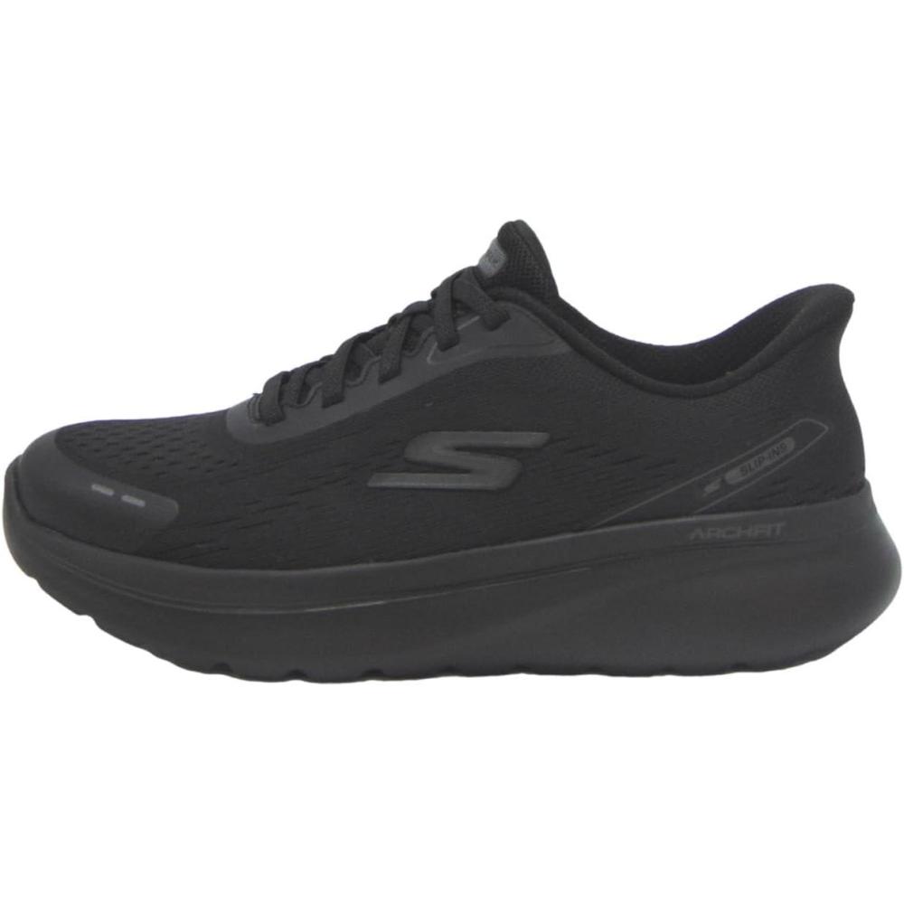 imageSkechers Womens Go Walk Arch Fit NJoy Emory Hands Free Slipins SneakerBlack