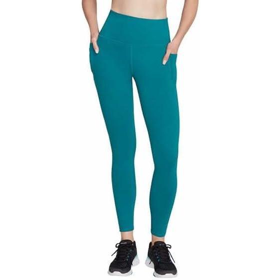 imageSkechers Womens Go Walk High Waisted 78 LeggingBlue Green